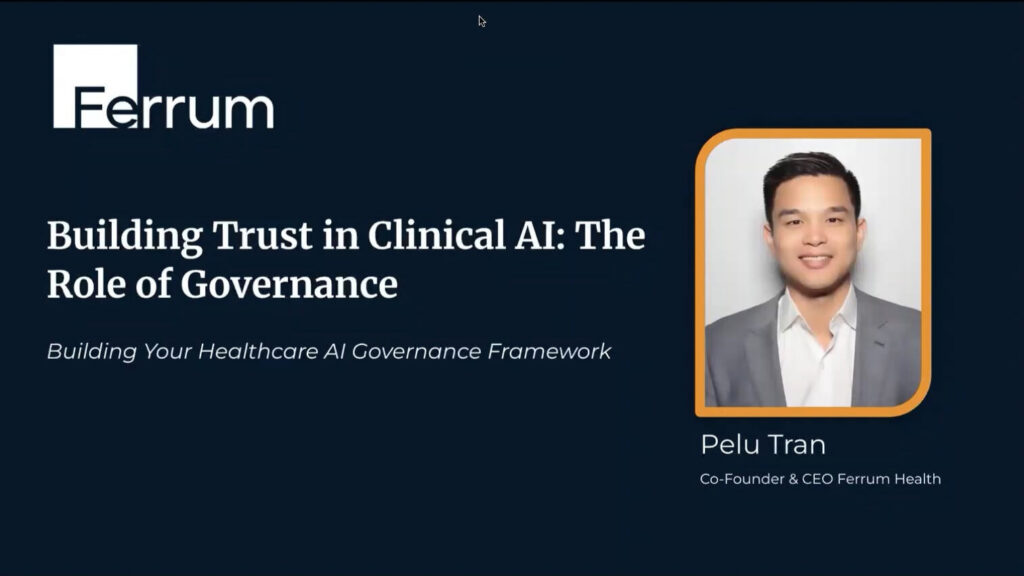Tackle AI governance
