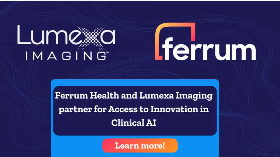 Ferrum’s AI Governance Suite gives Lumexa Imaging access to cutting-edge AI tools as they become available via Ferrum’s platform.